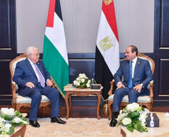 الرئيس السيسي يشدد على ثبات الموقف المصري الداعم للقضية الفلسطينية وتسويتها بشكل عادل
