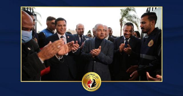 حماة الوطن يفتتح  أمانة جديدة بمدينة العبور بمحافظة القليوبية، ومركز ”الأمل ٤” (صور)