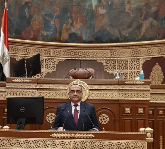 اللواء حاتم حشمت، رئيس الهيئة البرلمانية بالشيوخ