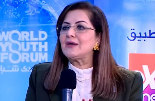 وزيرة التخطيط توجه 5 رسائل لشركاء التنمية خلال كلمتها أمام منتدى شباب العالم