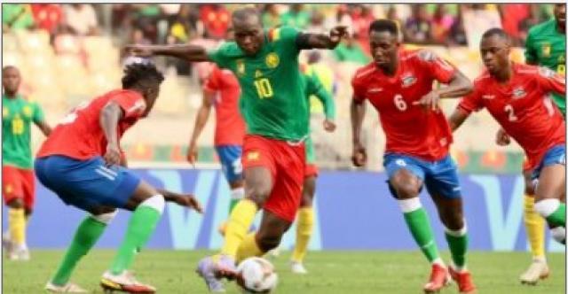 مباراة الكاميرون وجامبيا