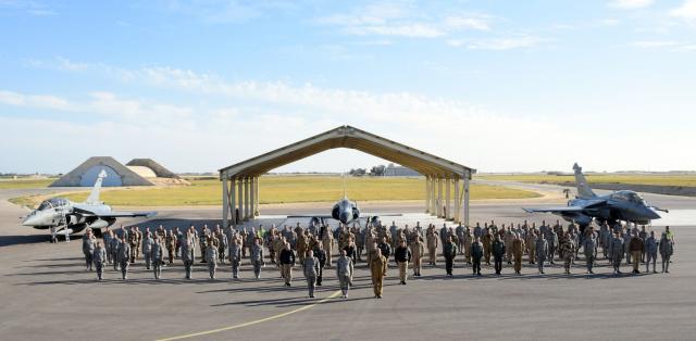 فعاليات التدريب الجوي المشترك المصري ـ الفرنسي (آمون-22)