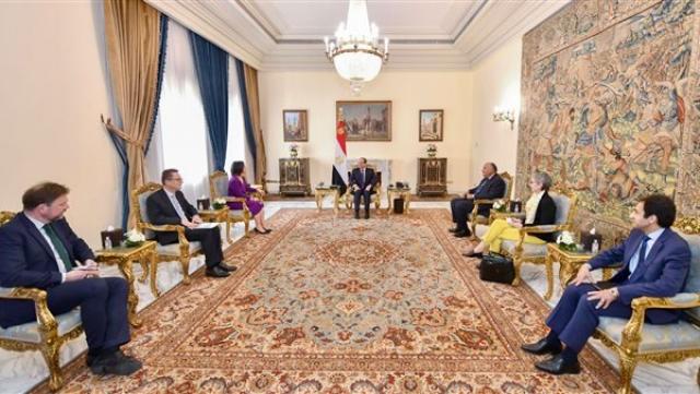 الرئيس السيسي: نتطلع لاستمرار التعاون بين القاهرة وبرلين مع الحكومة الجديدة