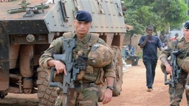 جنود فرنسيون في أفريقيا الوسطى