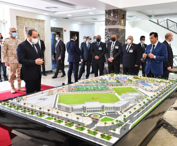 الرئيس عبدالفتاح السيسي يشهد افتتاح عدد من المشروعات بمدينة 6 أكتوبر