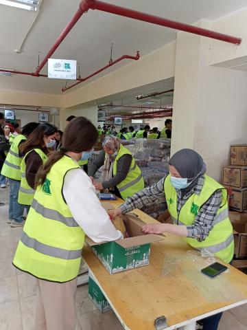 ”مصر الخير” تطلق أكبر حملة مساعدات غذائية للأسر الأولي بالرعاية بمناسبة شهر رمضان