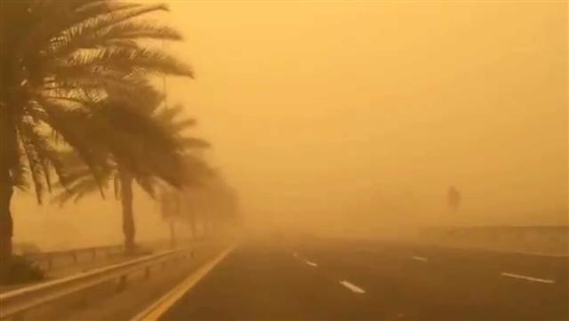 الأرصاد: رمال مثارة على الصحراء الغربية وشمال البلاد والقاهرة الآن 39 درجة