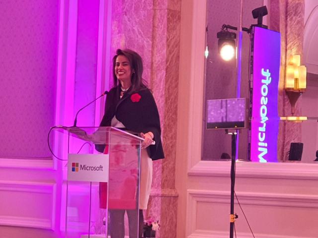 تعرق على كلمة ماريان عازر في قمة مايكروسوفت