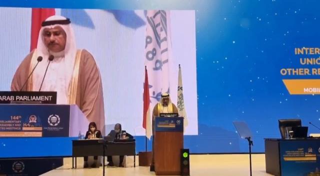 رئيس البرلمان العربي يدعو إلى العدالة المناخية الدولية في توزيع الأعباء وتحمل الالتزامات