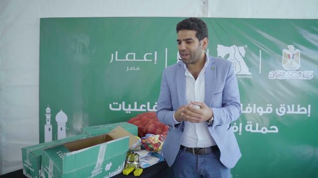 احمد يوسف مدير المساعدات المباشرة بمصر الخير