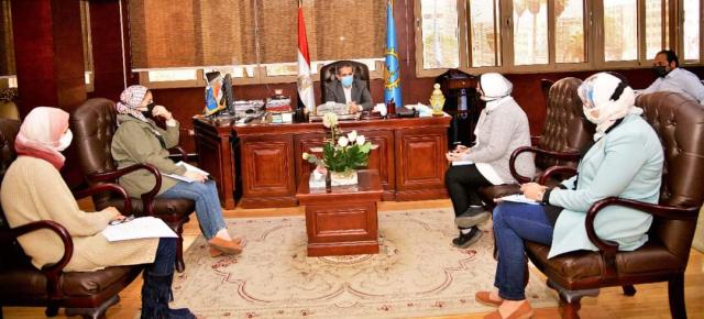  محافظ الغربية يتابع تنفيذ حياة كريمة