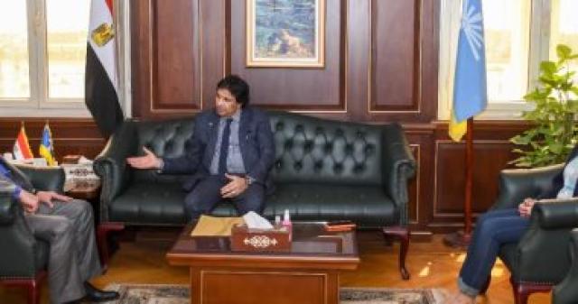 محافظ الإسكندرية يبحث مع قنصل عام دولة ليبيا تعزيز سبل التعاون