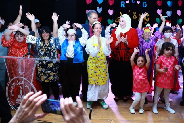  الدكتور أندرية زكى ووزيرة التضامن 