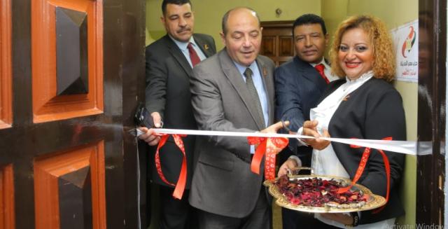 جانب من افتتاح مقر مصر الحديثة
