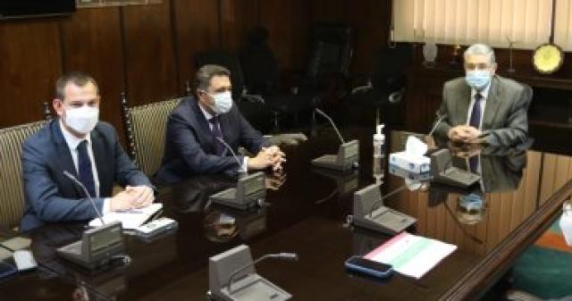 وزير الكهرباء يلتقى بوفد من شركة شنايدر اليكتريك‎‎