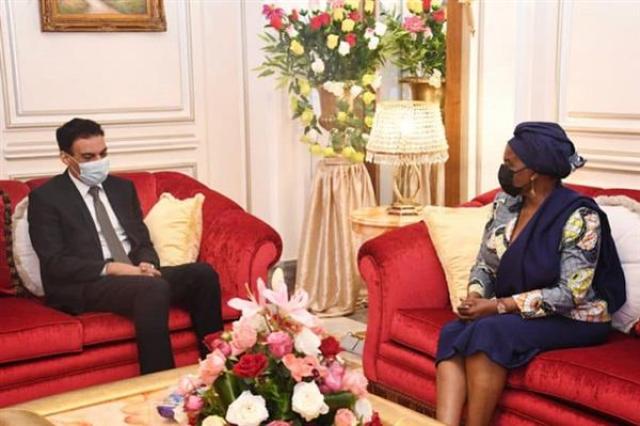 السيدة الأولى لـ جمهورية غينيا الاستوائية تشيد بجهود مصر في تمكين المرأة
