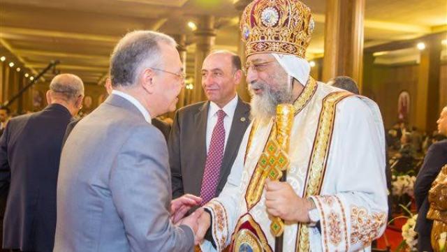 رئيس «المصريين الأحرار» ووفدا يشارك احتفالات عيد القيامة المجيد بالكاتدرائية