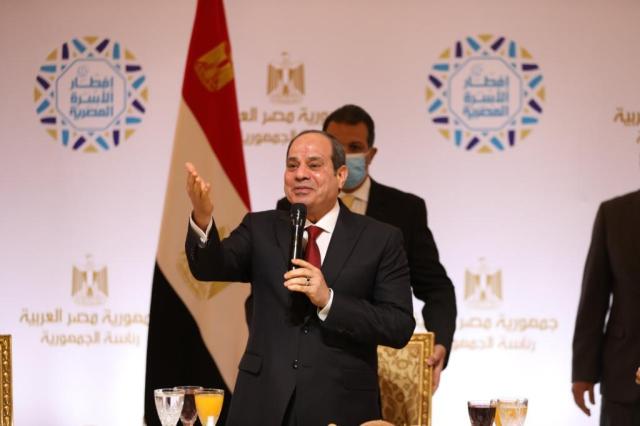 قرارات الرئيس السيسي خلال حفل إفطار الأسرة المصرية