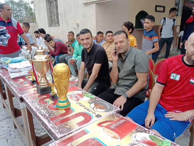 ابو الشقوق بطلا لدورة كفر صقر  ونجم المنتخب السابق يشارك في حفل التكريم