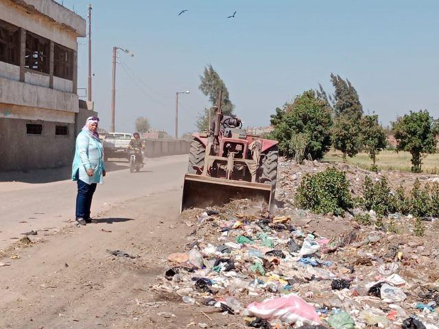 ازالة القمامة فى الشرقية