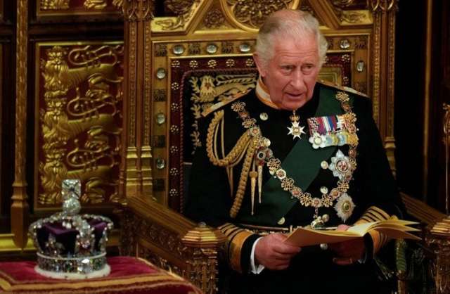 إلقاء الأمير تشارلز خطاب افتتاح البرلمان