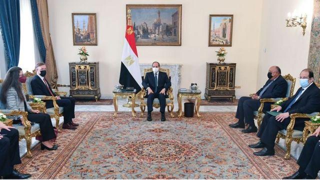 سوليفان يؤكد التقدير البالغ للإدارة الأمريكية تجاه الجهود المصرية لإرساء السلام في المنطقة