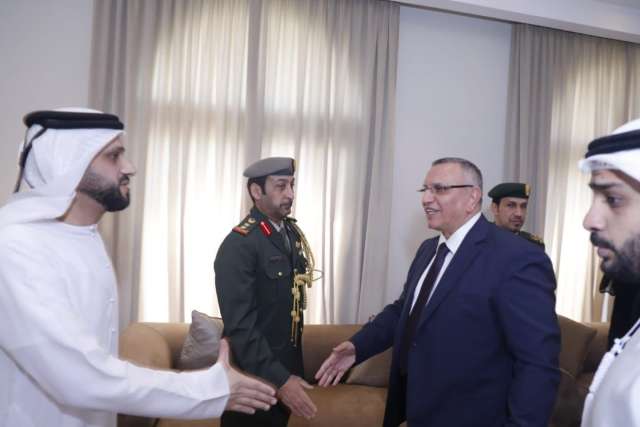 رئيس الوفد يُقدّم واجب العزاء في الشيخ خليفة بن زايد بسفارة الإمارات بالقاهرة |صور