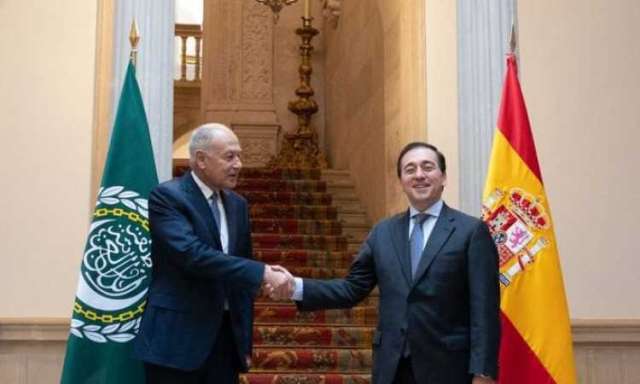 أبو الغيط يلتقى ملك إسبانيا ويجرى مباحثات مع وزير الخارجية الإسبانى
