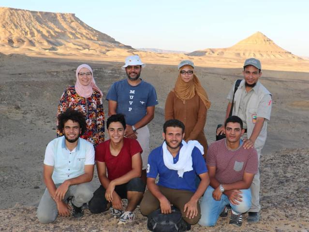 نجاح فريق دولي بمركز حفريات جامعة المنصورة في اكتشاف ديناصور عاش في مصر قبل 98 مليون عام بالواحات البحرية