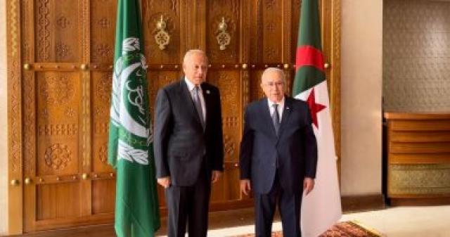 أبو الغيط ووزير الخارجية الجزائرى