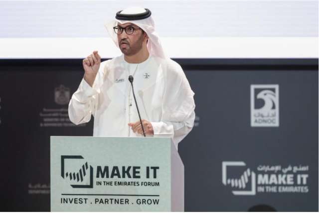 سلطان بن أحمد الجابر، وزير الصناعة والتكنولوجيا المتقدمة الإماراتي