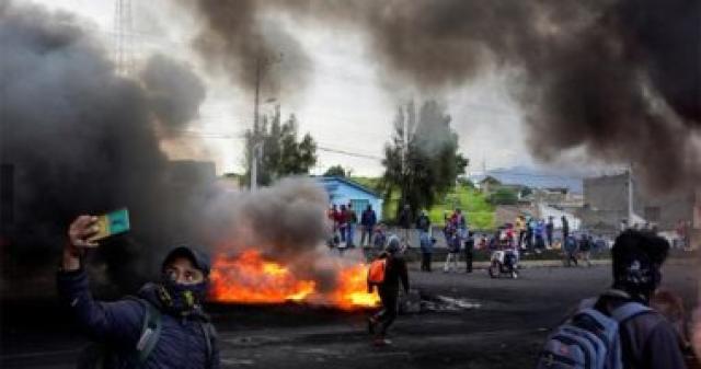 احتجاجات الاكوادور