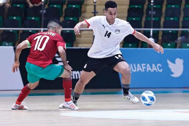 منتخب مصر أمام المغرب 