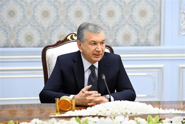 رئيس أوزبكستان شوكت ميرزيوئيف