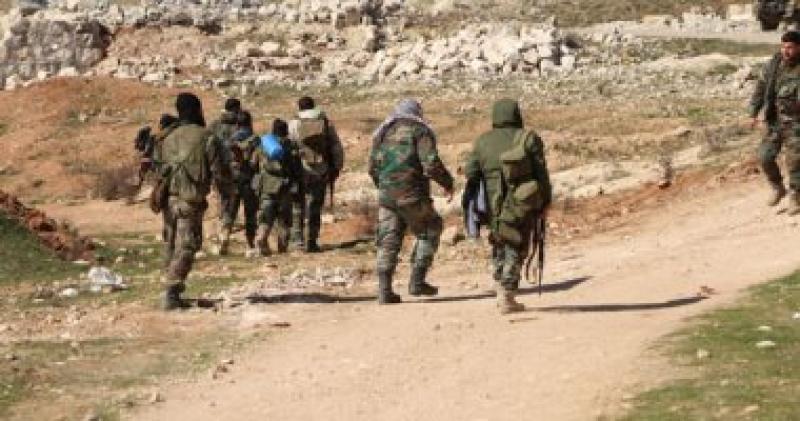 عناصر من الجيش السوري