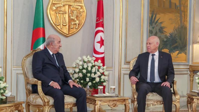لقاء الرئيسين التونسي والجزائري
