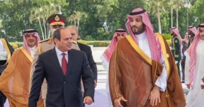 الأمير محمد بن سلمان يهنئ الرئيس السيسى بذكرى ثورة يوليو