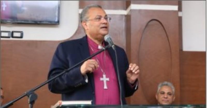 الدكتور القس أندريه زكى رئيس الطائفة الإنجيلية بمصر