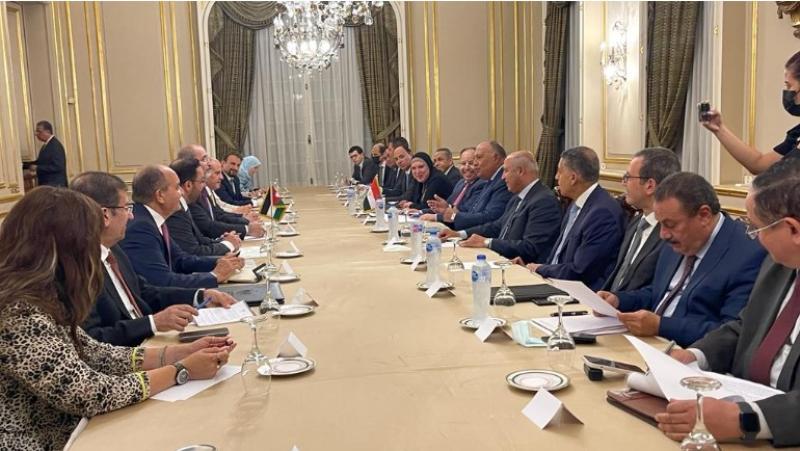 جلسة المشاورات المصرية ـ الأردنية بمشاركة عدد من الوزراء