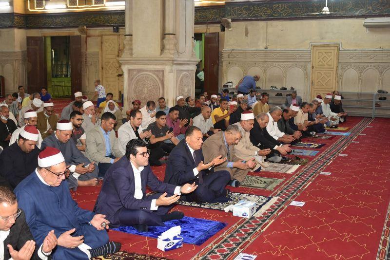 ” غراب” يشهد إحتفالية العام الهجري وعقد قران بمسجد الفتح