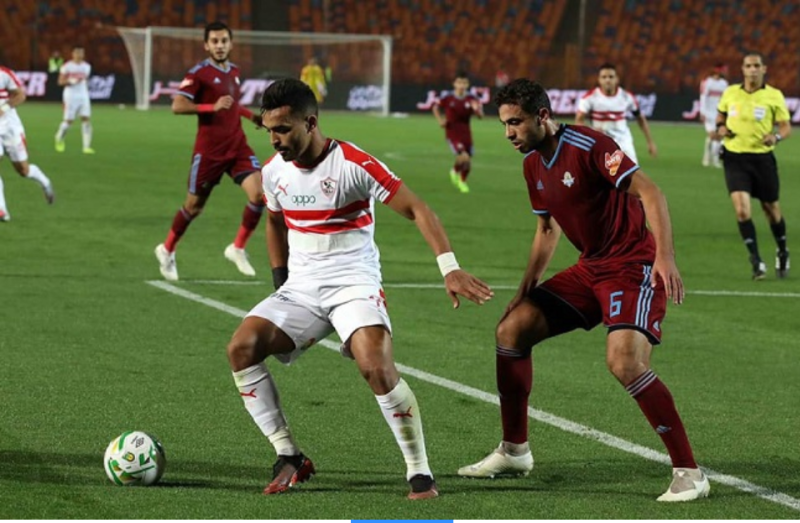 مباراة الزمالك وبيراميدز