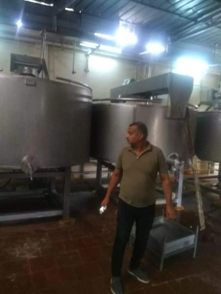 ضبط مصنع جبن موتزاريلا غير مرخص بمطاي شمال المنيا