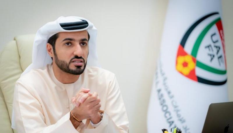 راشد بن حميد النعيمي رئيس الاتحاد الإماراتي لكرة القدم