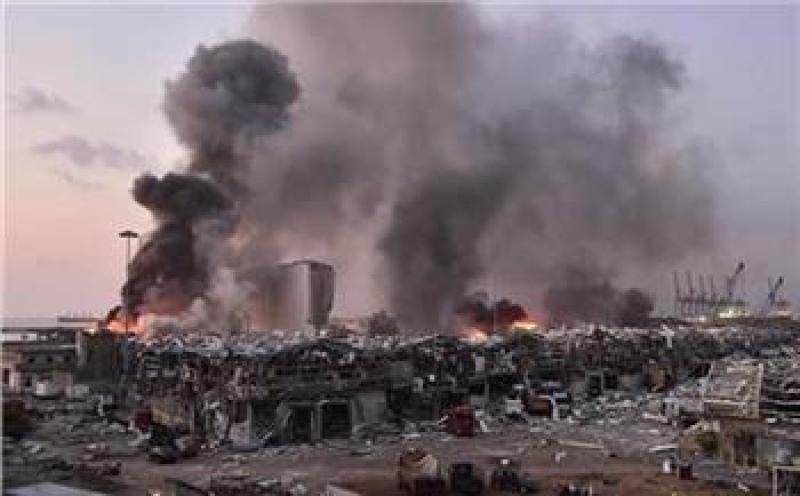 انفجار ميناء بيروت البحري