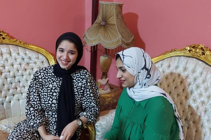 ملك عبد الفتاح «ابنة المنوفية»: لا أصدق حتى الآن أنني الأولى على الثانوية العامة