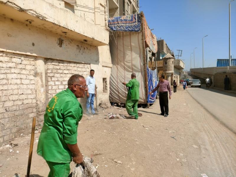 مركز محافظة المنيا تواصل حملات رفع القمامة وتحسين منظومة النظافة