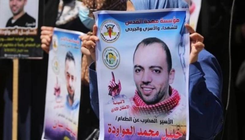 تدهور الحالة الصحية للمعتقل الفلسطيني خليل عواودة