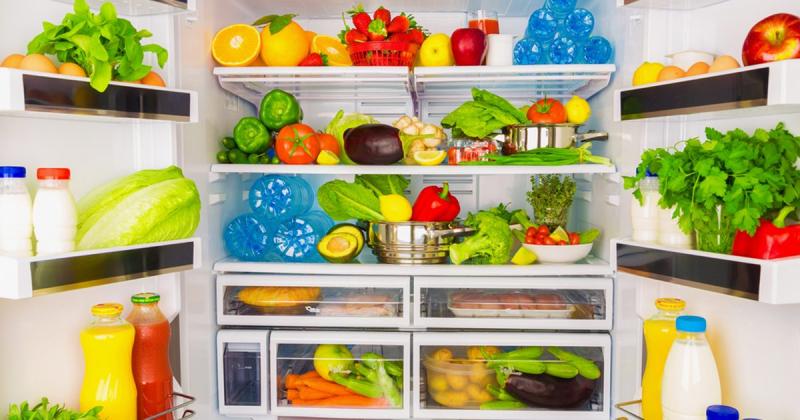 حفظ الطعام في الثلاجة 