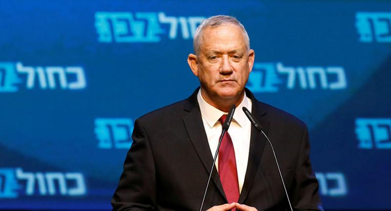 وزير الدفاع الإسرائيلي، بيني جانتس