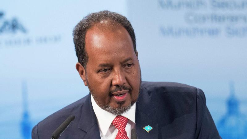 الرئيس الصومالى حسن شيخ محمود